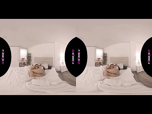 ❤️ PORNBCN VR Tanora lesbiana roa nifoha tandroka tamin'ny zava-misy virtoaly 4K 180 3D Geneva Bellucci Katrina Moreno ❌ Firaisana ara-nofo aminay ❌️❤